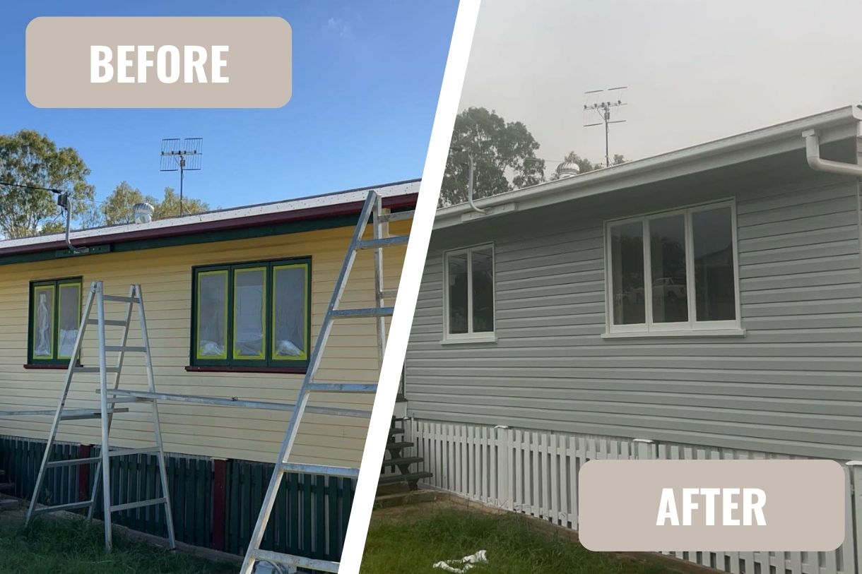 House Painting Before & After